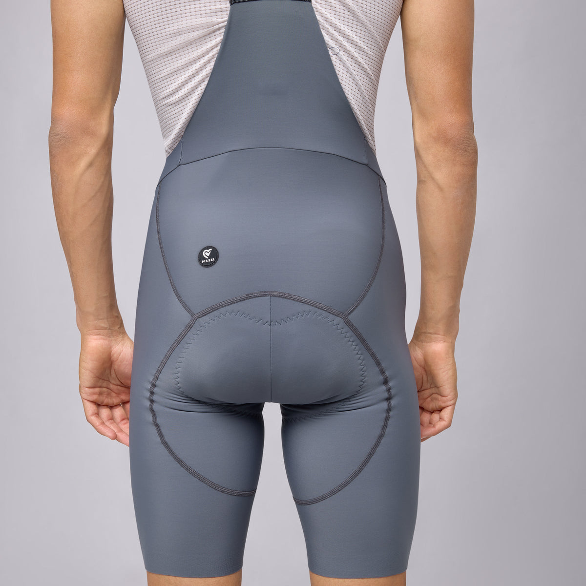 Bib shorts Pissei Sanremo Thermal - Slate