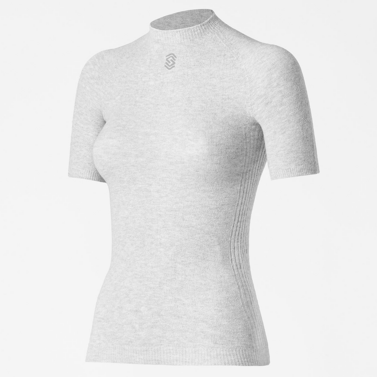 Maillot sous-vêtement Silverskin Core Light Warm col rond - Gris