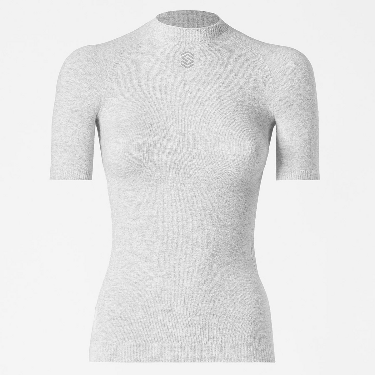 Maillot sous-vêtement Silverskin Core Light Warm col rond - Gris