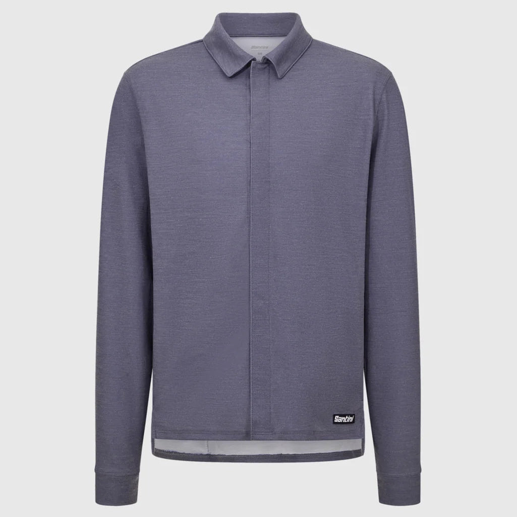 Santini Explorer Wool hemd - Grau