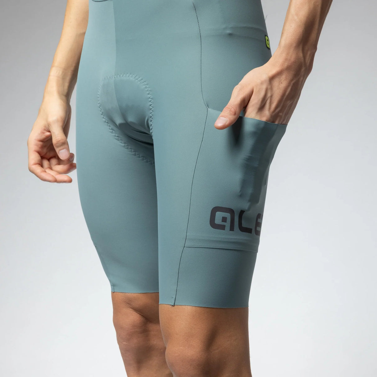 Salopette Ale Off Road Gravel Pro - Verde chiaro Ale