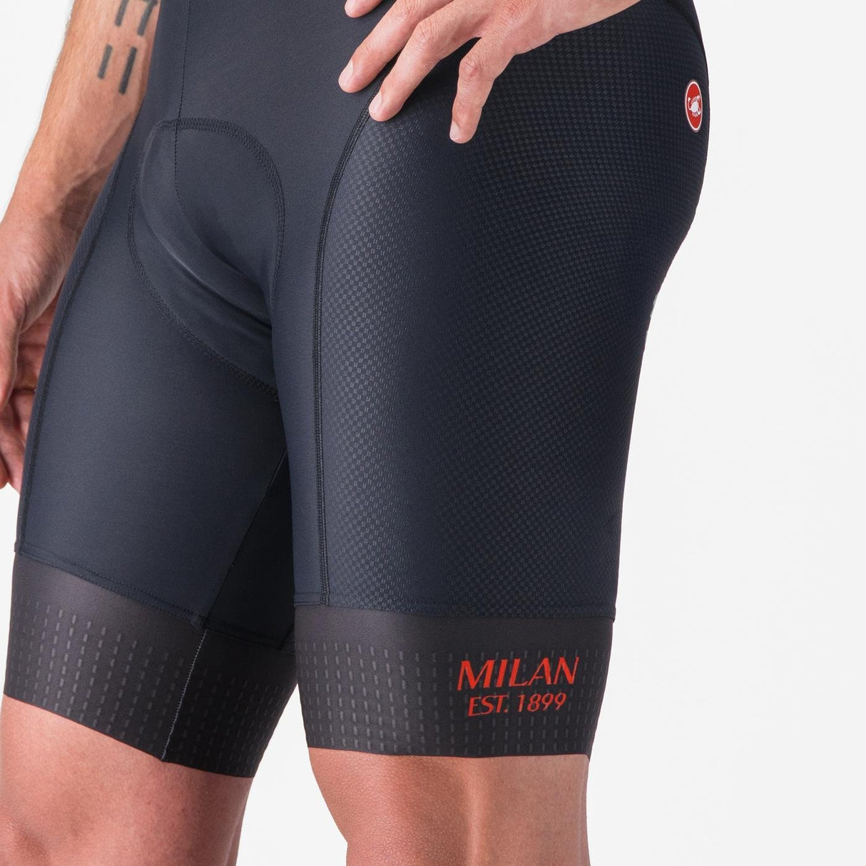 Salopette Castelli x AC Milan Competizione 2 - Nero Castelli