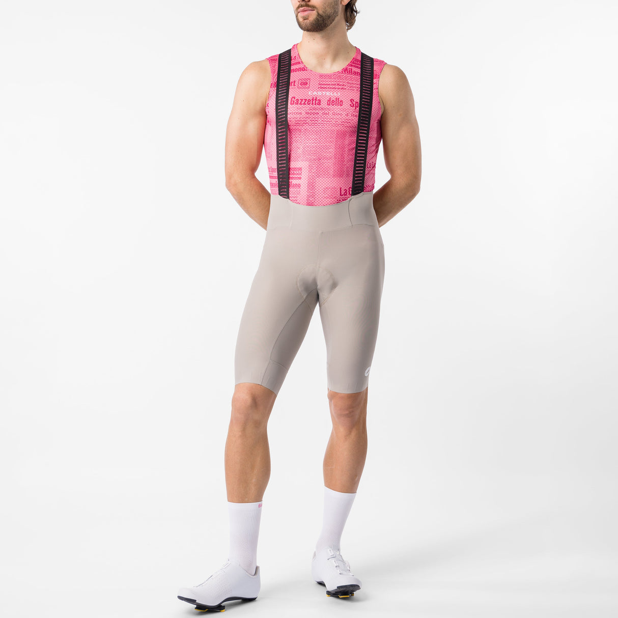 Salopette Giro d'Italia 2026 Trofeo 2 - Beige Castelli