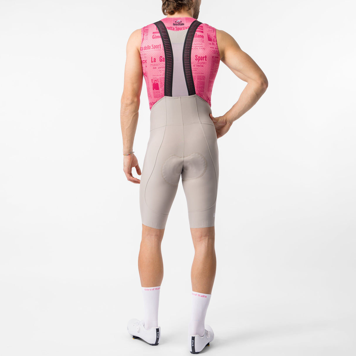 Salopette Giro d'Italia 2026 Trofeo 2 - Beige Castelli