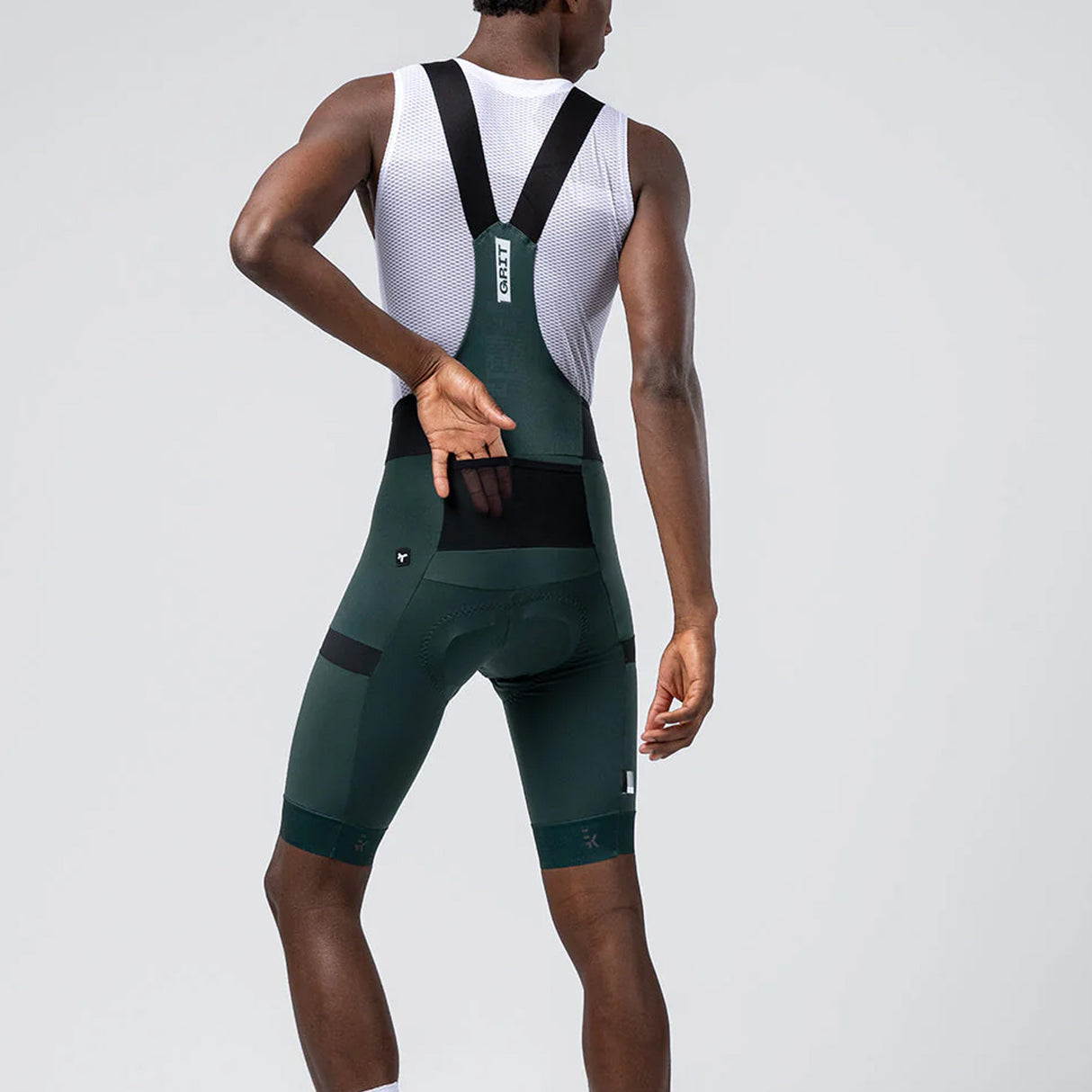 Cuissard à bretelles Gobik Grit 3.0 Pinewood - Vert