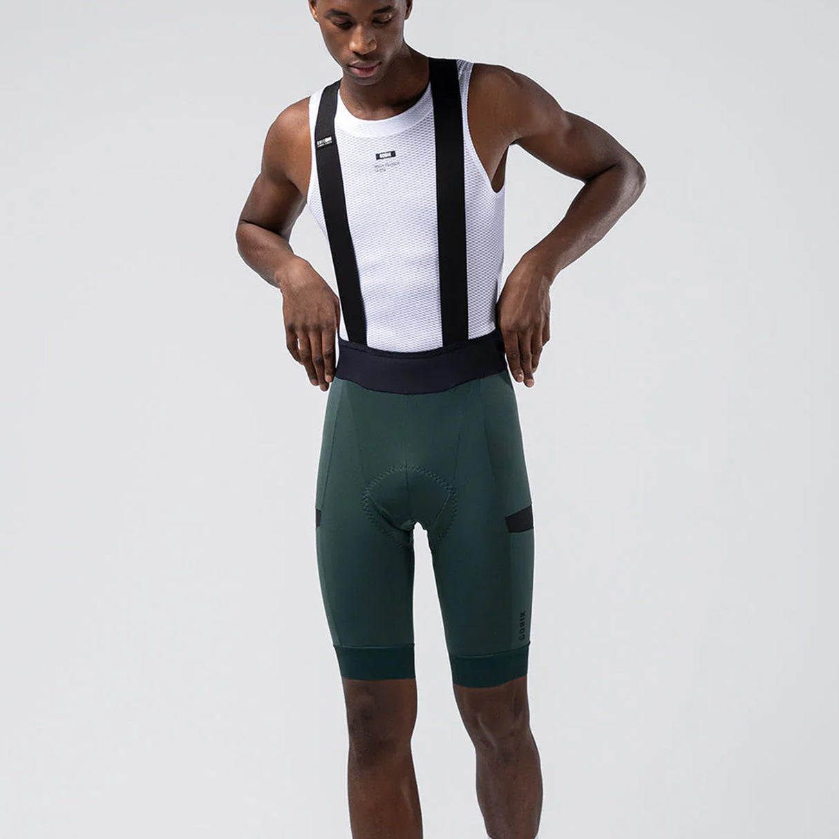 Cuissard à bretelles Gobik Grit 3.0 Pinewood - Vert