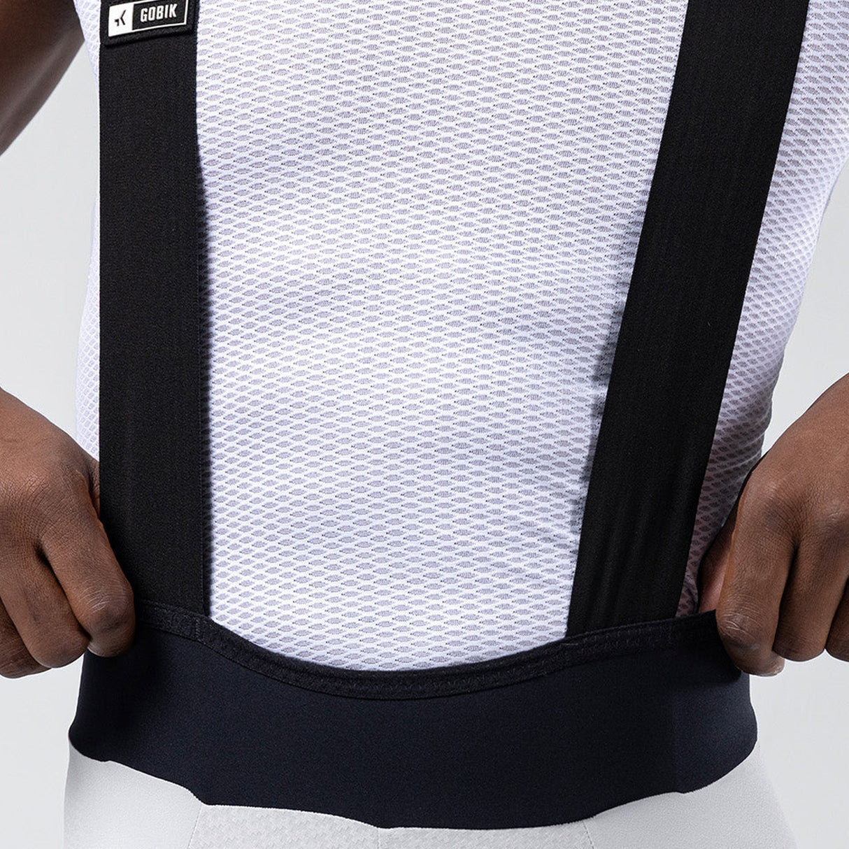 Gobik Lancer K12 Diamond trägerhose - Weiss