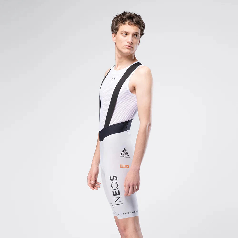 Cuissard à bretelles Gobik Netcompany Ineos 2026 Lancer K10 - Gris