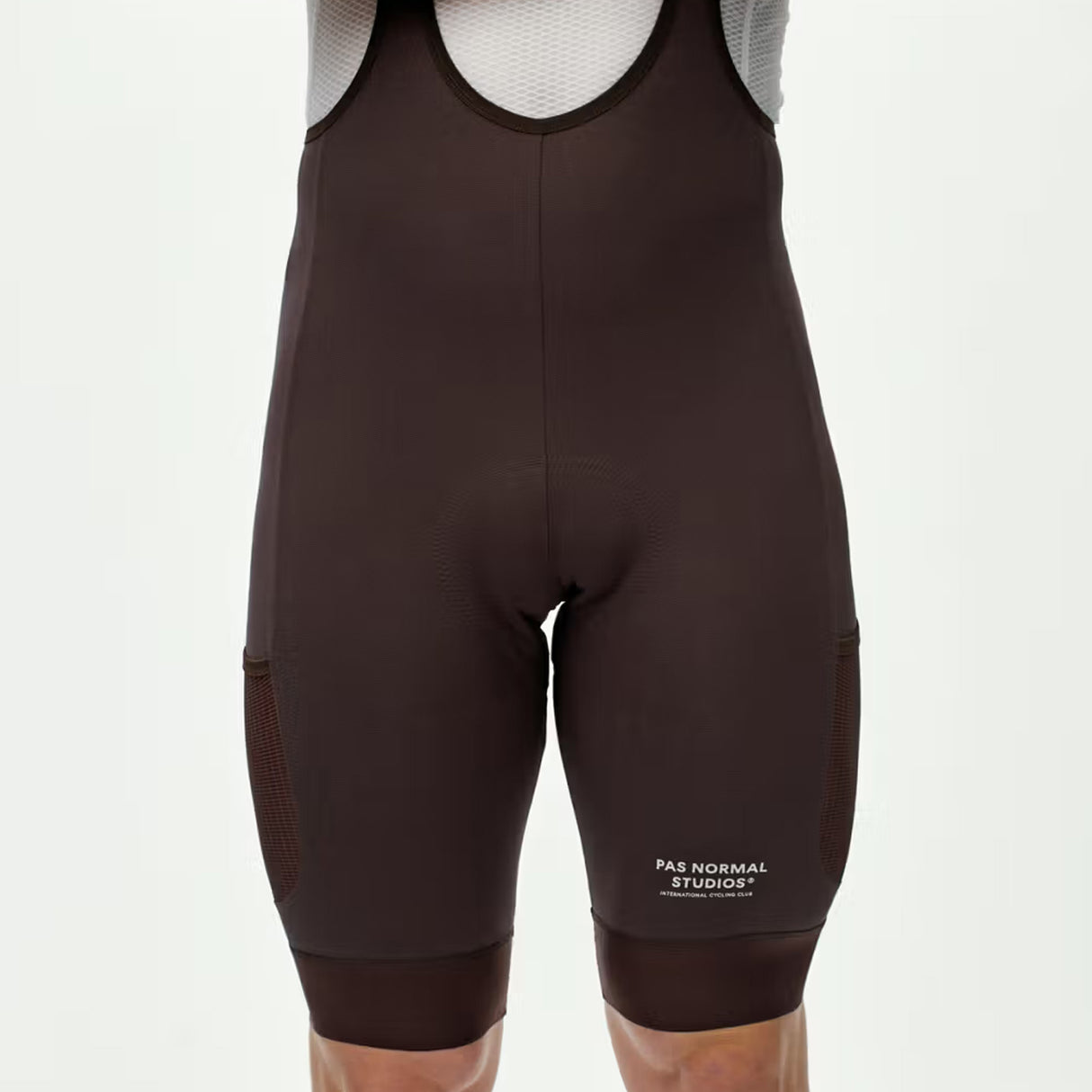 Pas Normal Studios Escapism Cargo bib shorts - Bordeaux