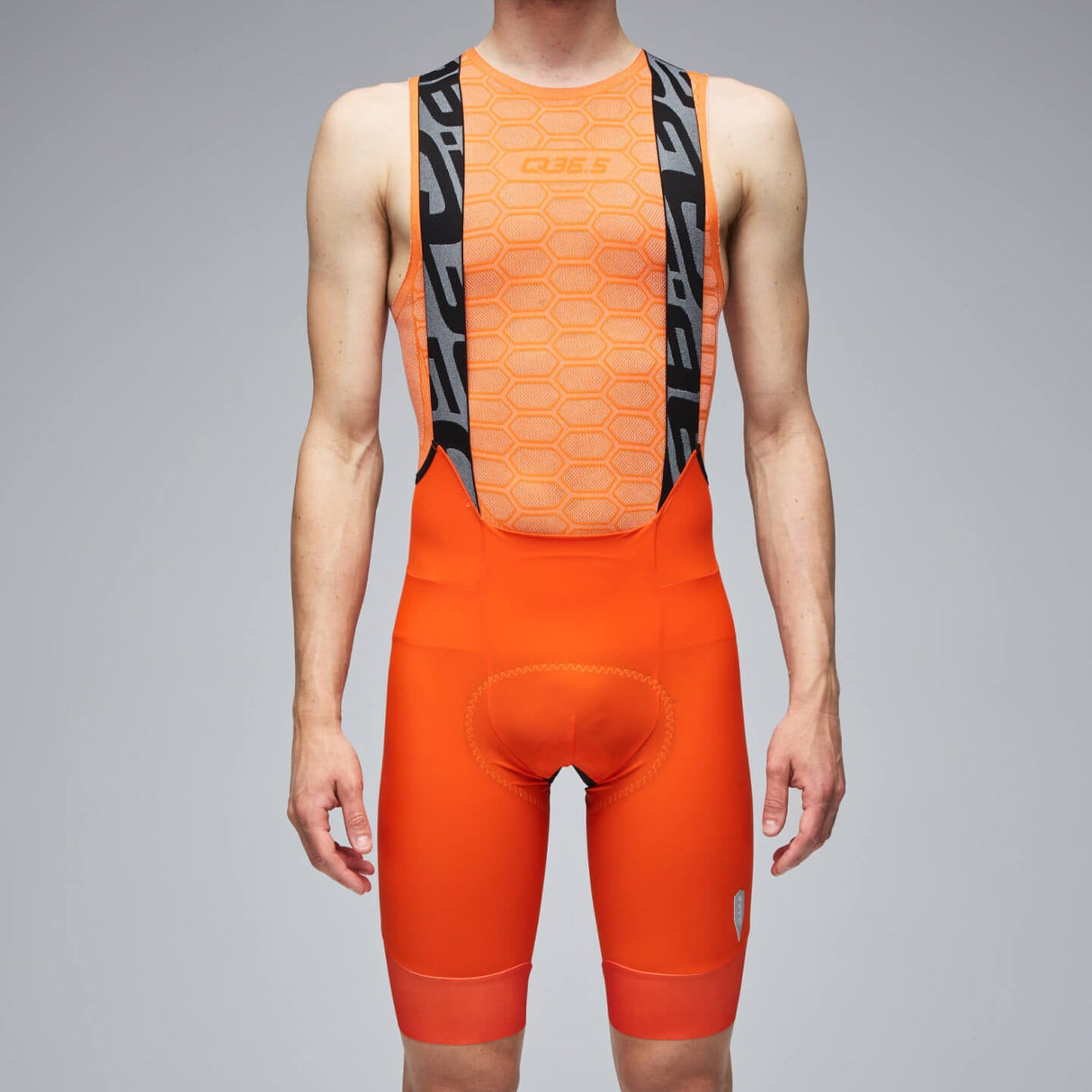 Cuissard à bretelles Q36.5 Gregarius Pro - Orange