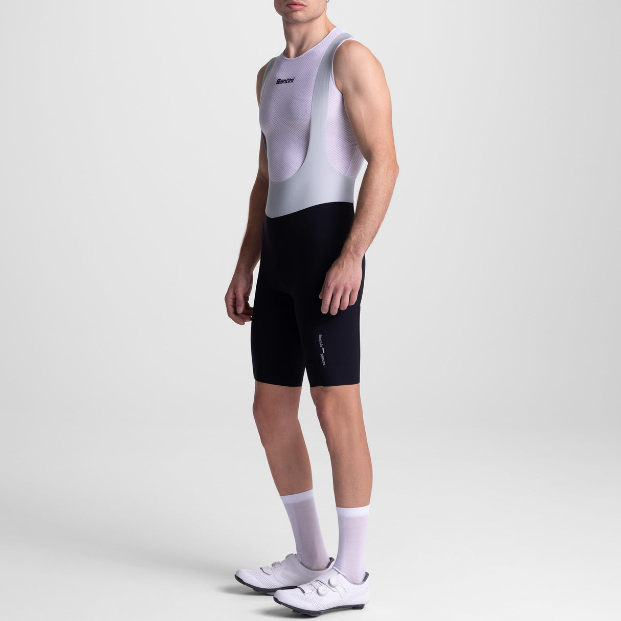 Cuissard à bretelles Santini Aero Race - Noir