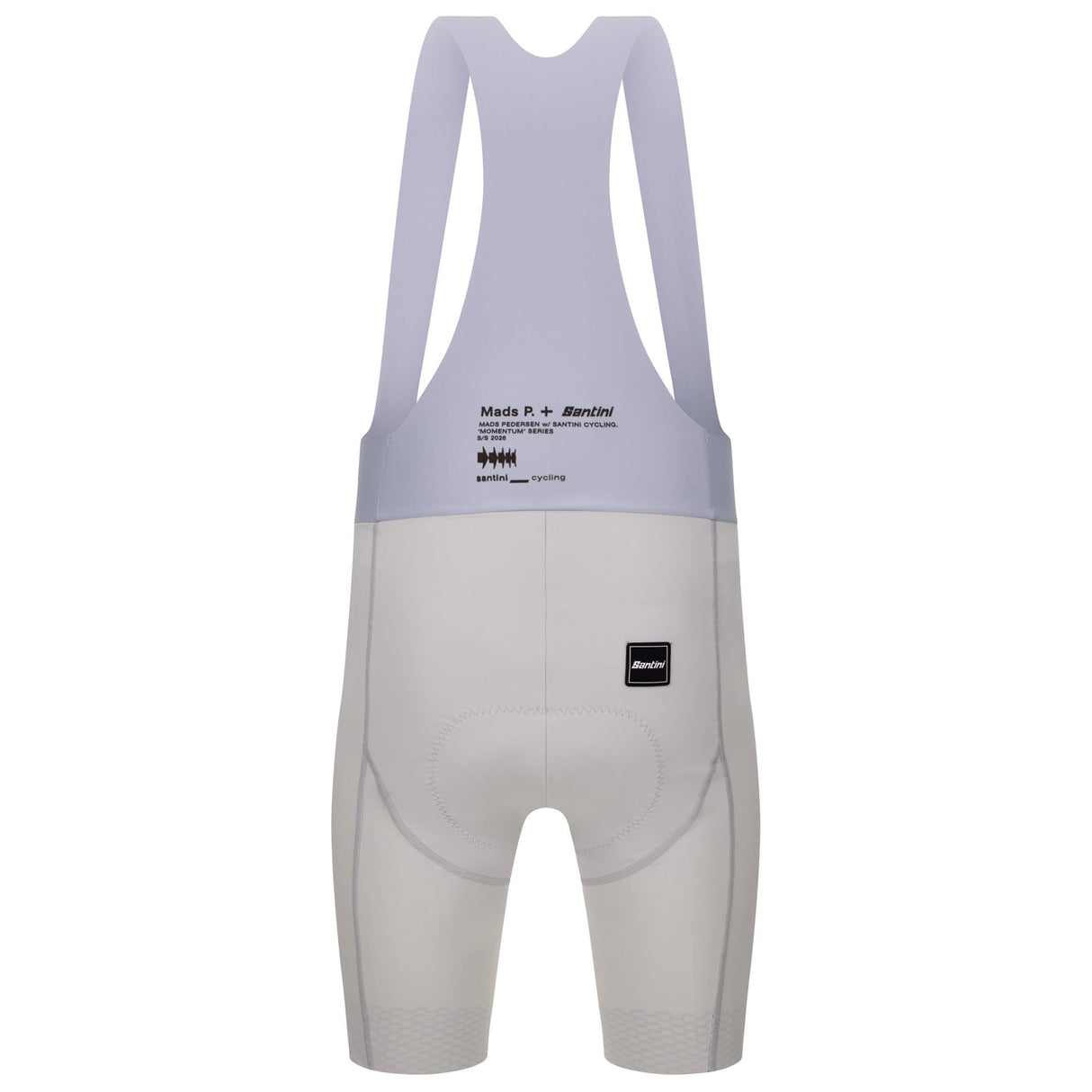 Cuissard à bretelles Santini Mads Pedersen Momentum Series - Beige Santini