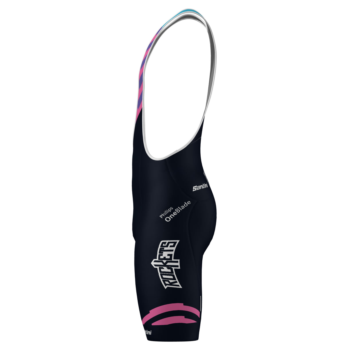Salopette Santini Team Unibet Rose Rockets 2026 - Blu Santini