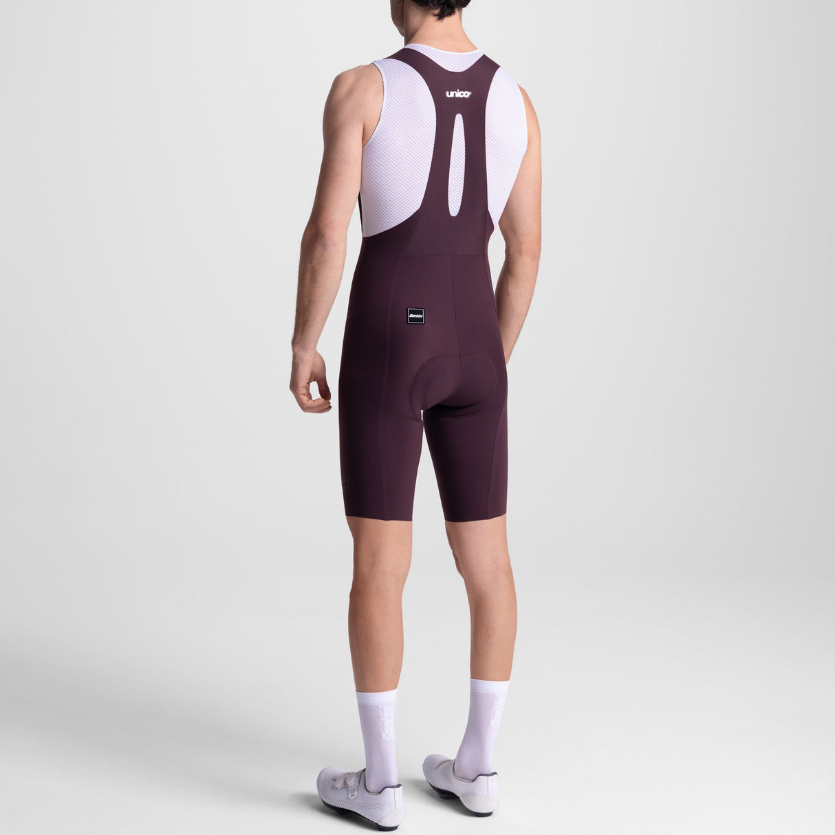 Santini Unico Edge 2 tragerhosen - Bordeaux