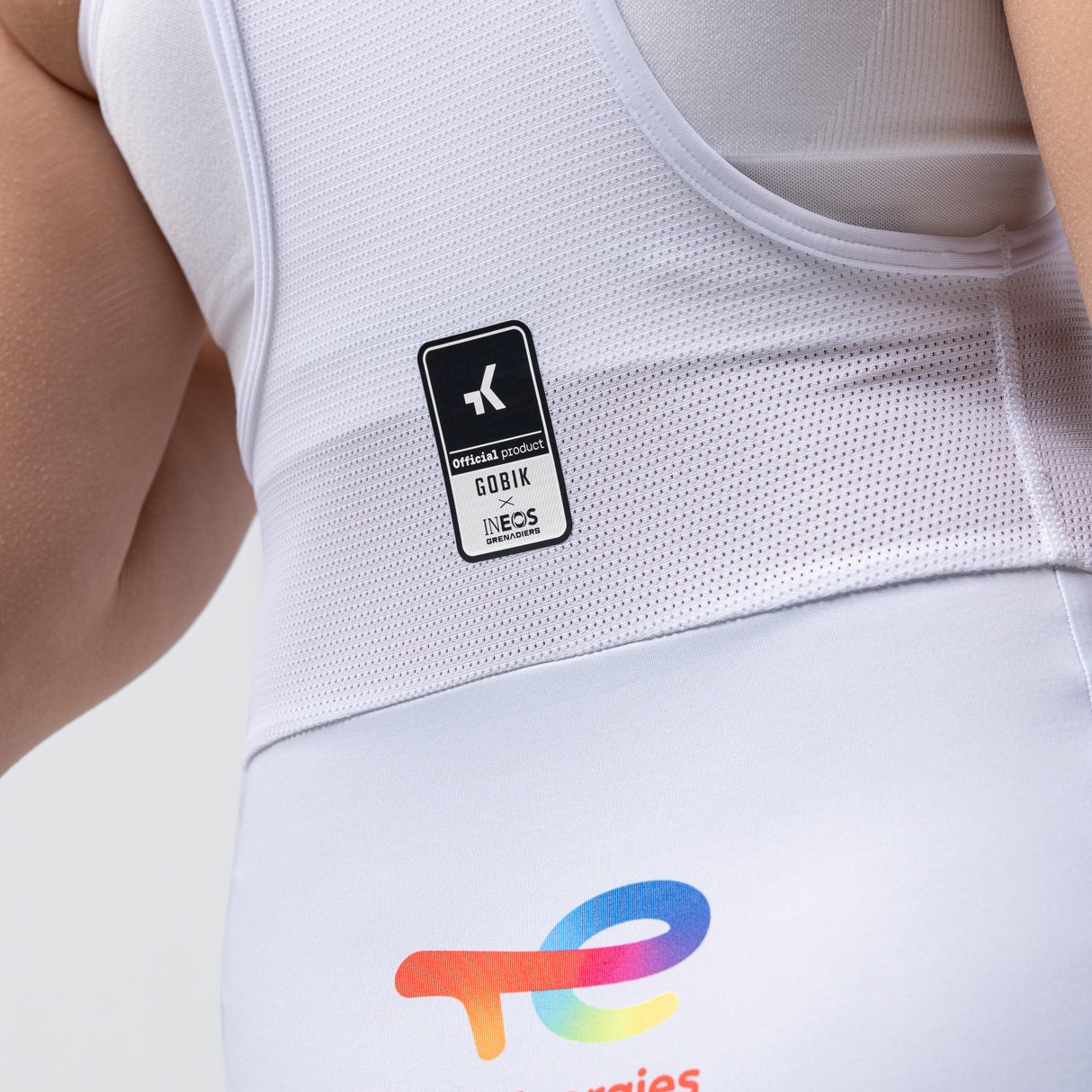 Salopette bambino Gobik Ineos Grenadiers 2026 Avant - Grigio Gobik