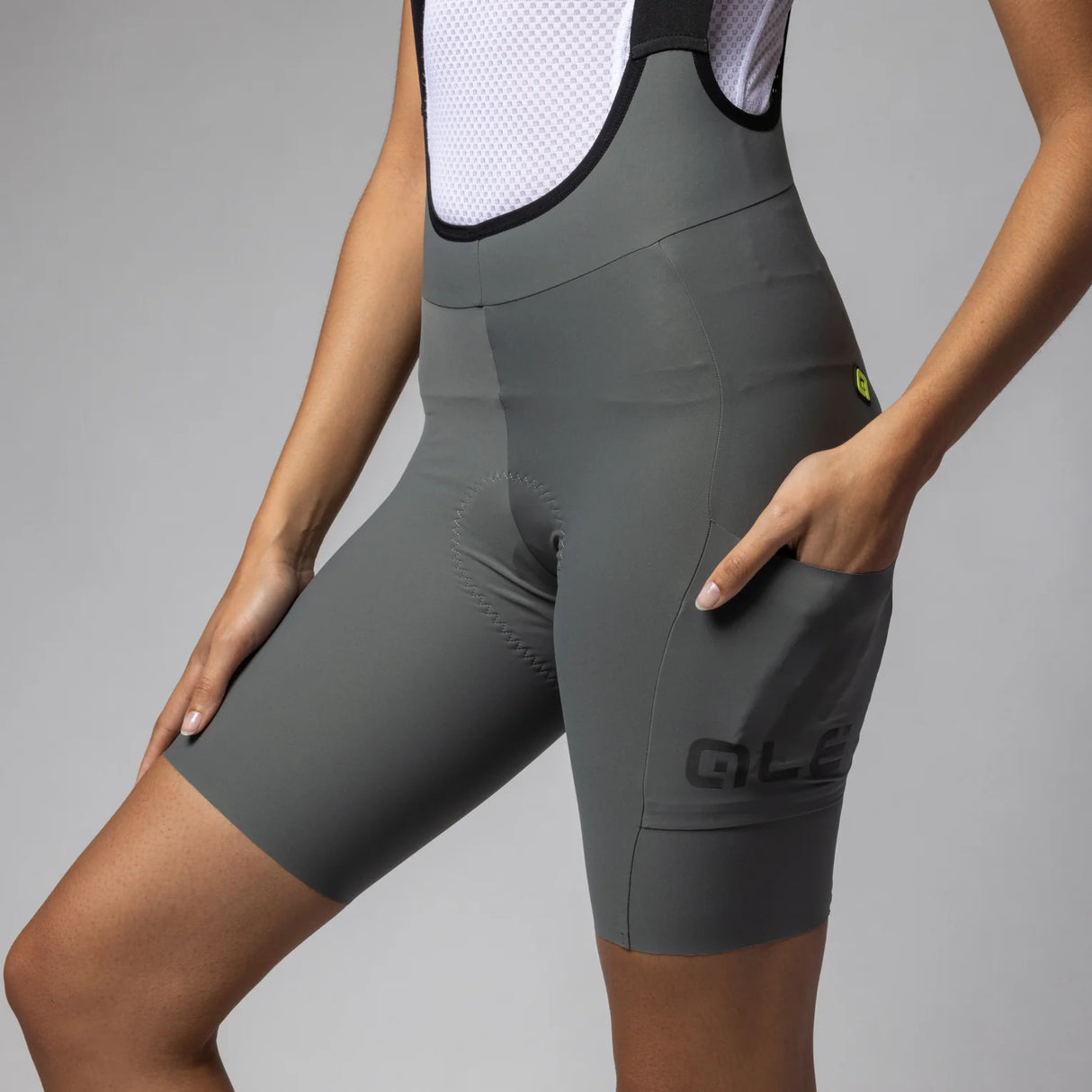 Culotte mujer Ale Off Road Gravel Pro - Gris claro