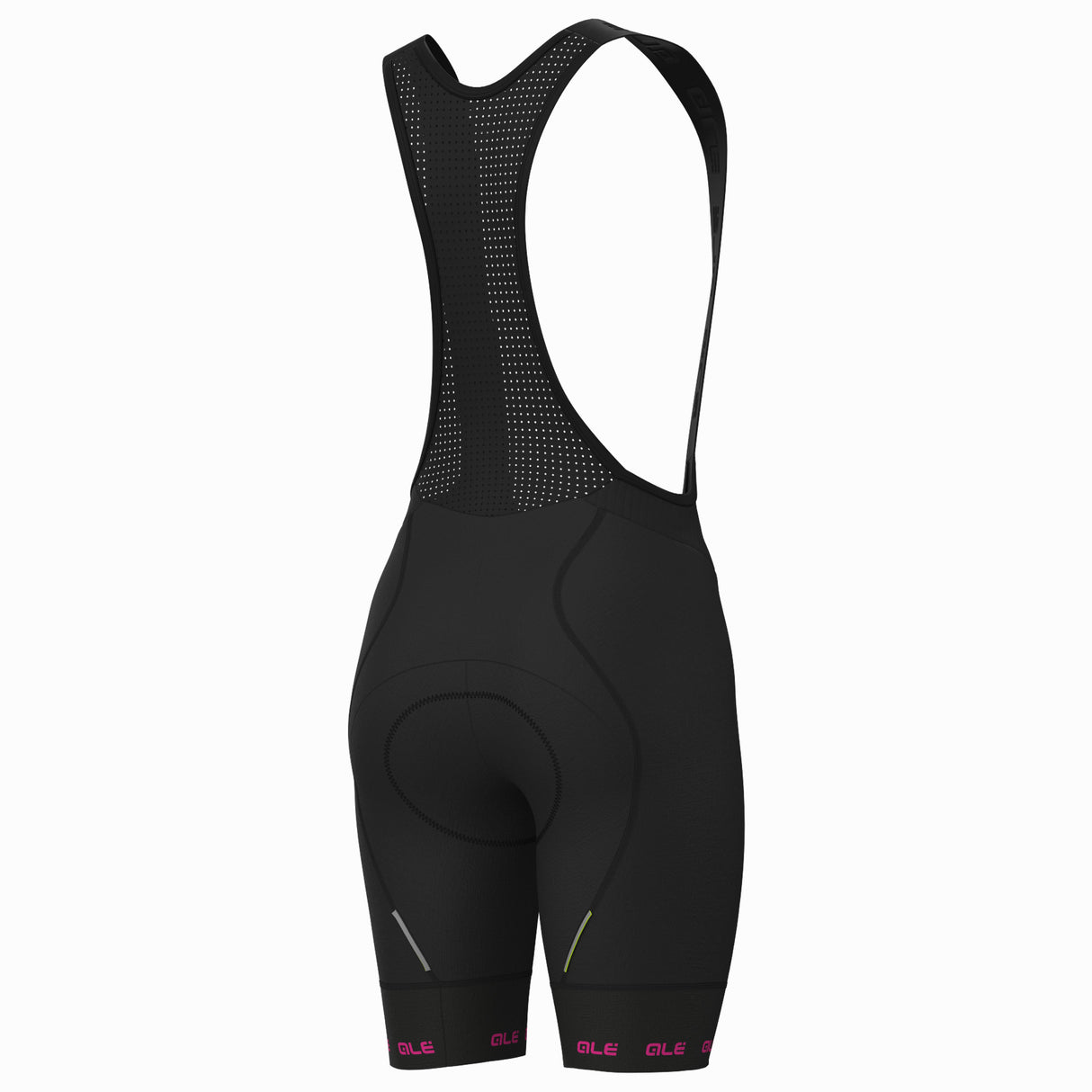 Ale PR-E Strada 2.0 frau kurz tragerhose - Schwarz fuchsia