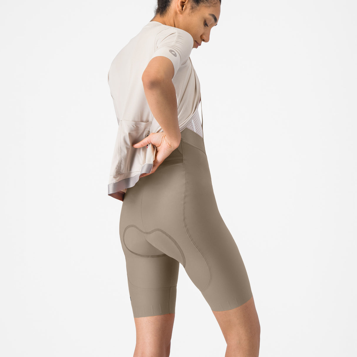 Culotte mujer Castelli Espresso 2 DT - Beige