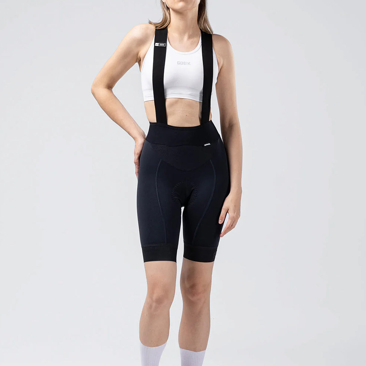 Cuissard à bretelles femme Gobik Absolute 7.0 - Bleu