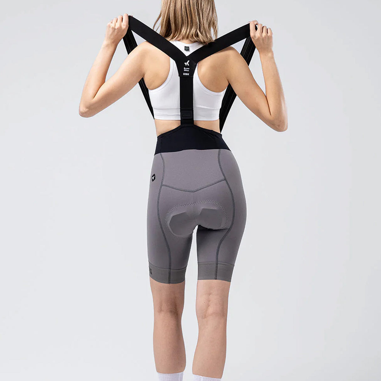 Gobik Absolute 7.0 Kettle women bib short - Grey