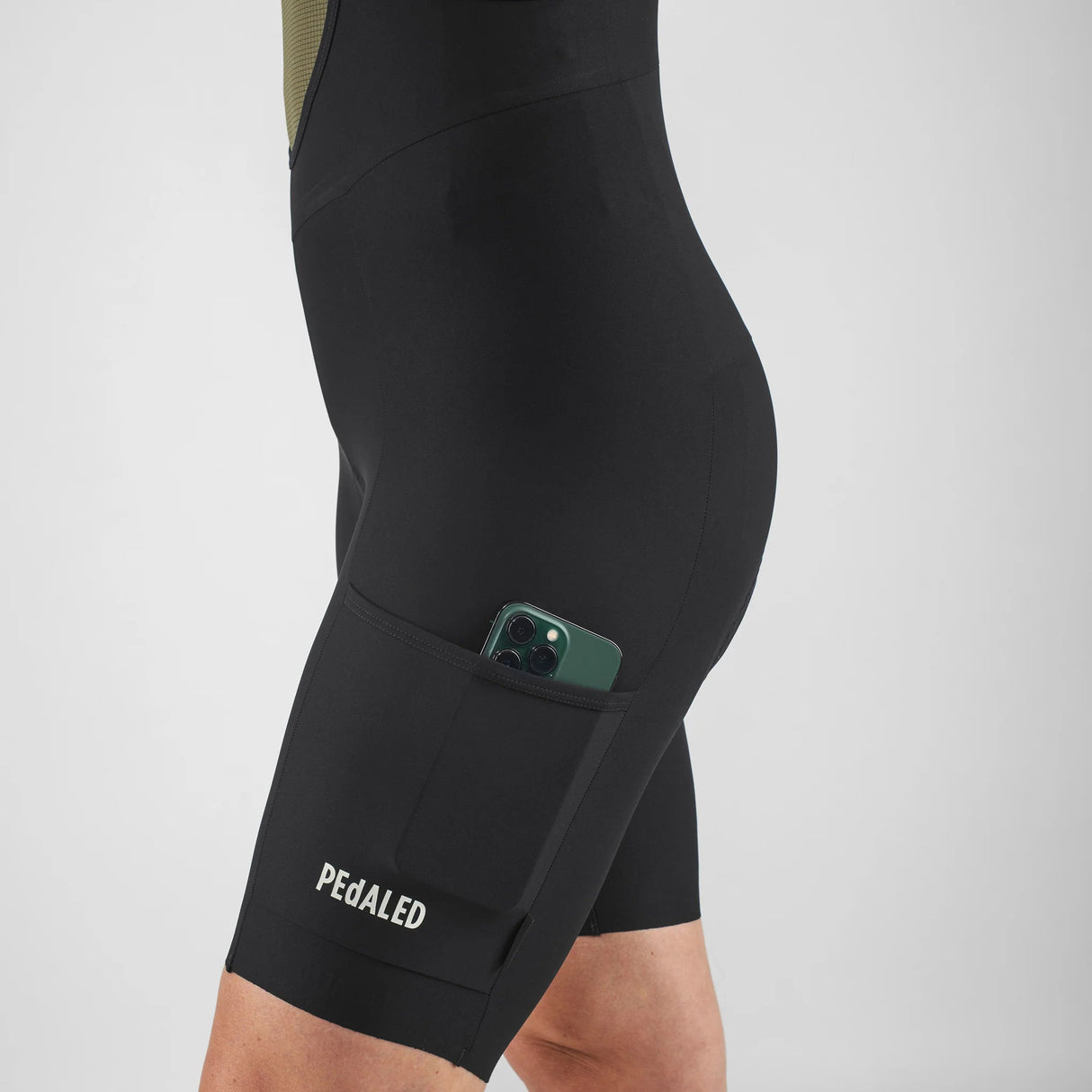 Cuissard à bretelles femme Pedaled Odyssey Training - Noir