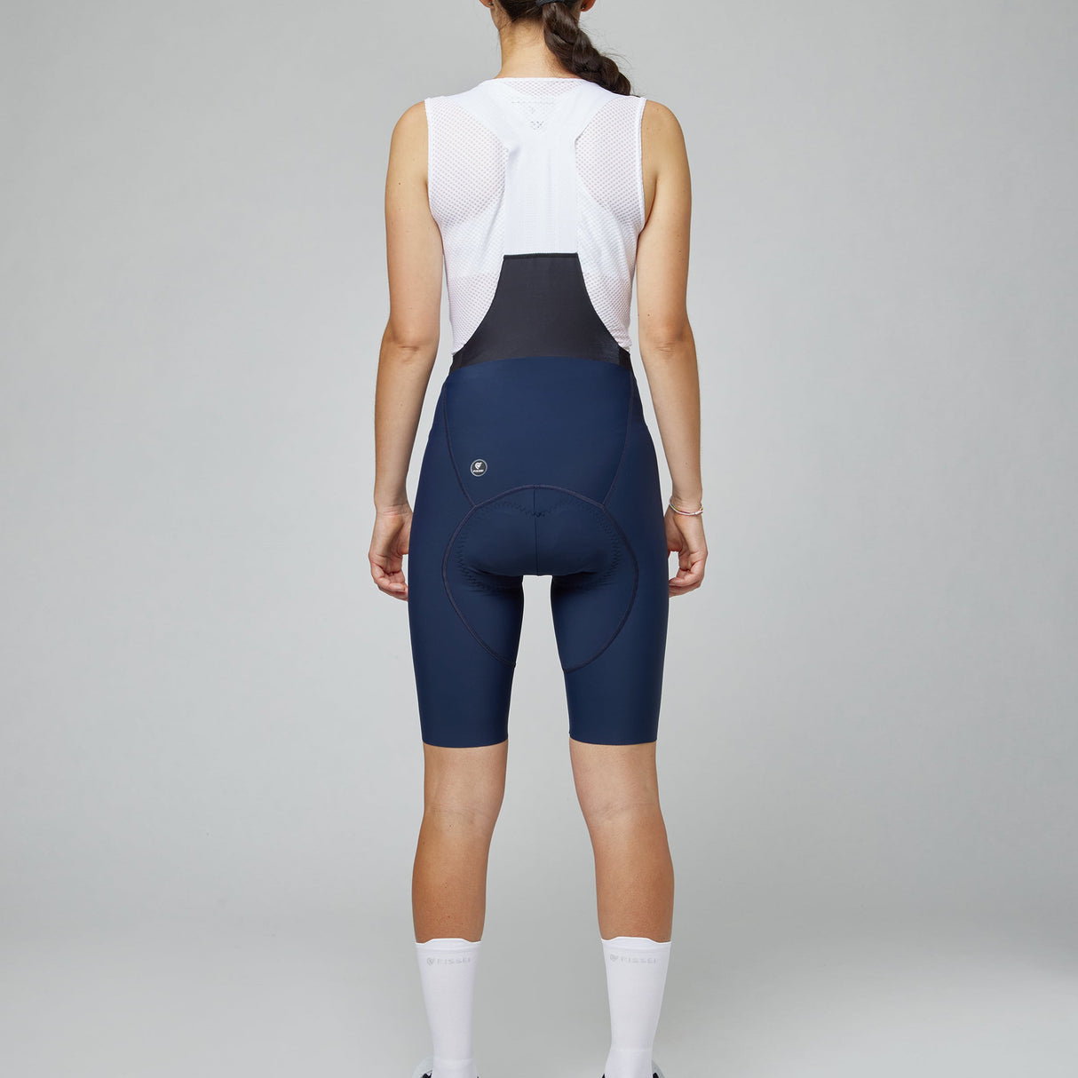 Cuissard à bretelles femme Pissei Sanremo - Bleu foncé