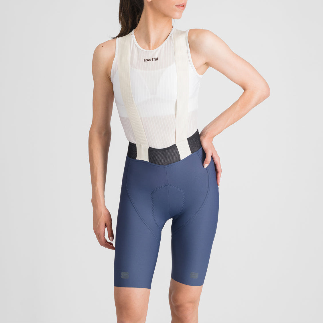 Cuissard à bretelles femme Sportful LTD 2 - Bleu