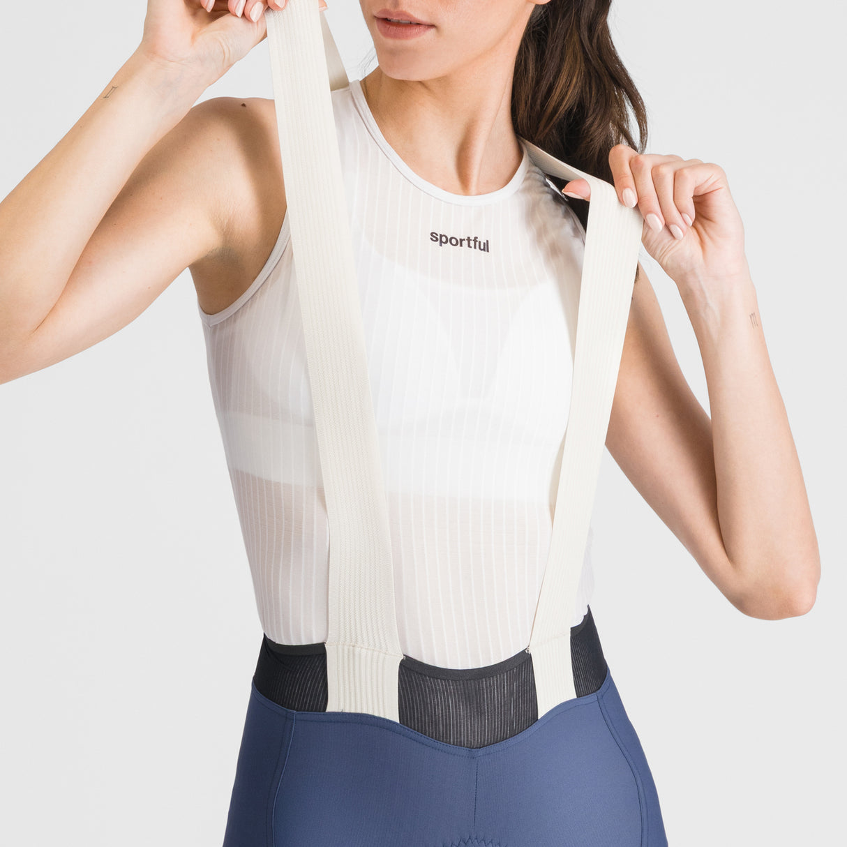Cuissard à bretelles femme Sportful LTD 2 - Bleu