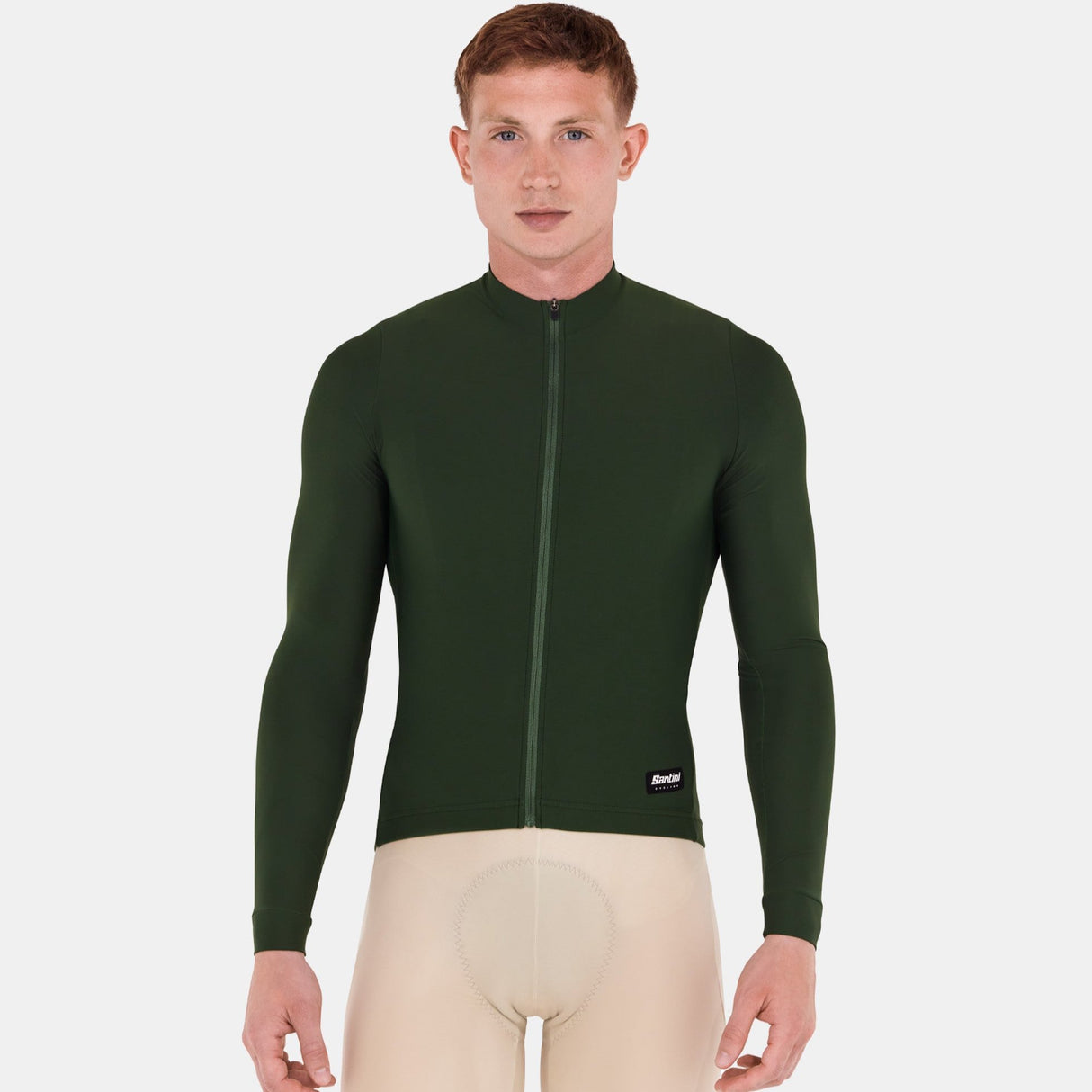 Maglia maniche lunghe Santini RTR - Verde - Q