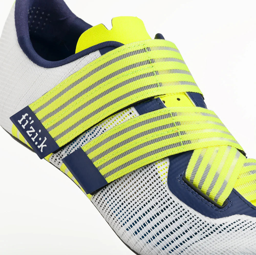Scarpe Fizik Vento Powerstrap Aeroweave - Team Movistar Fizik