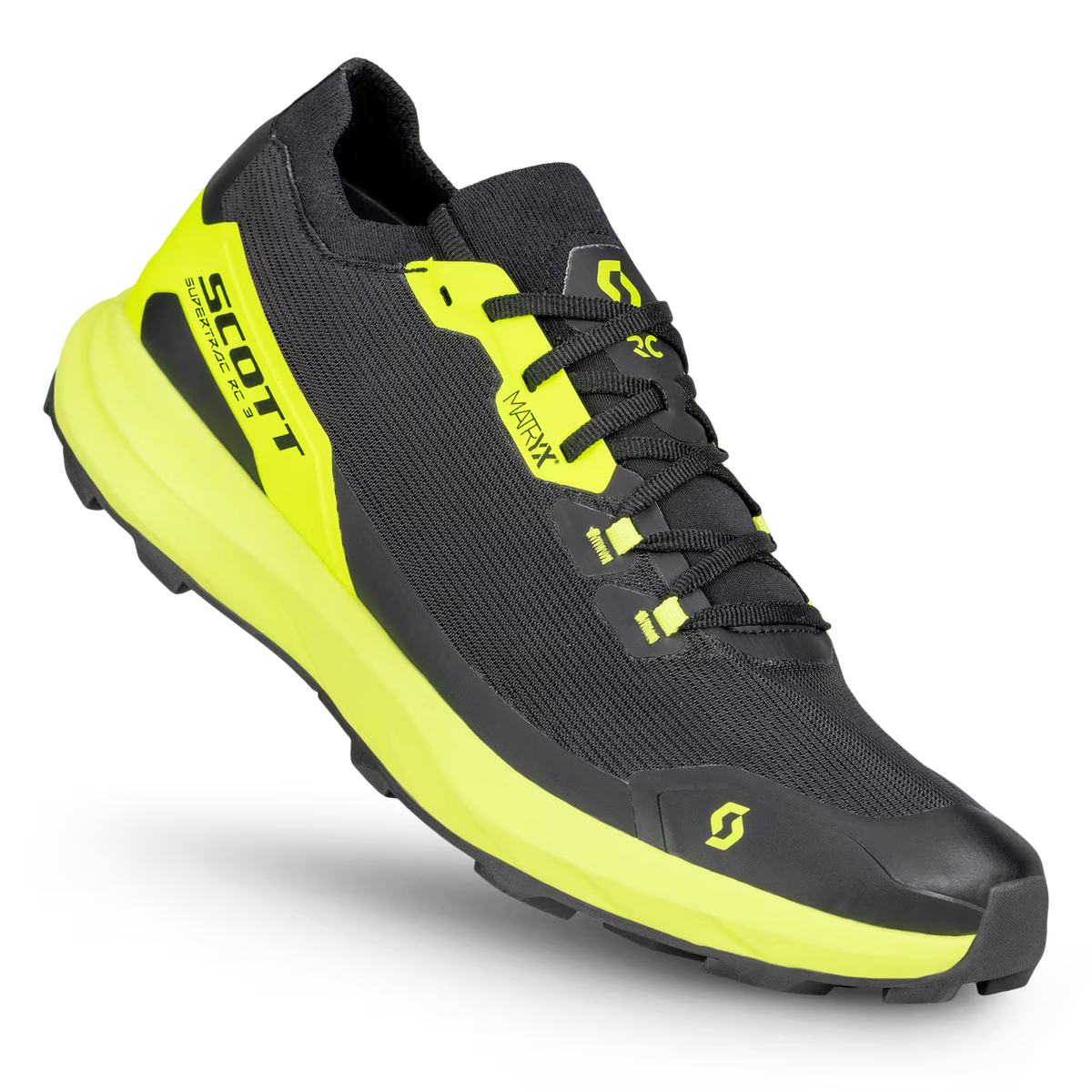 Scott Supertrac RC 3 Schuhe - Black safety yellow