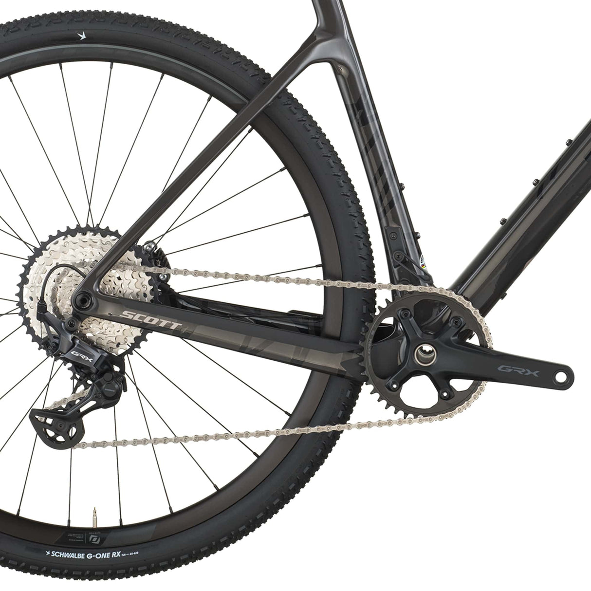Scott Addict Gravel 30 - Nero carbon Scott