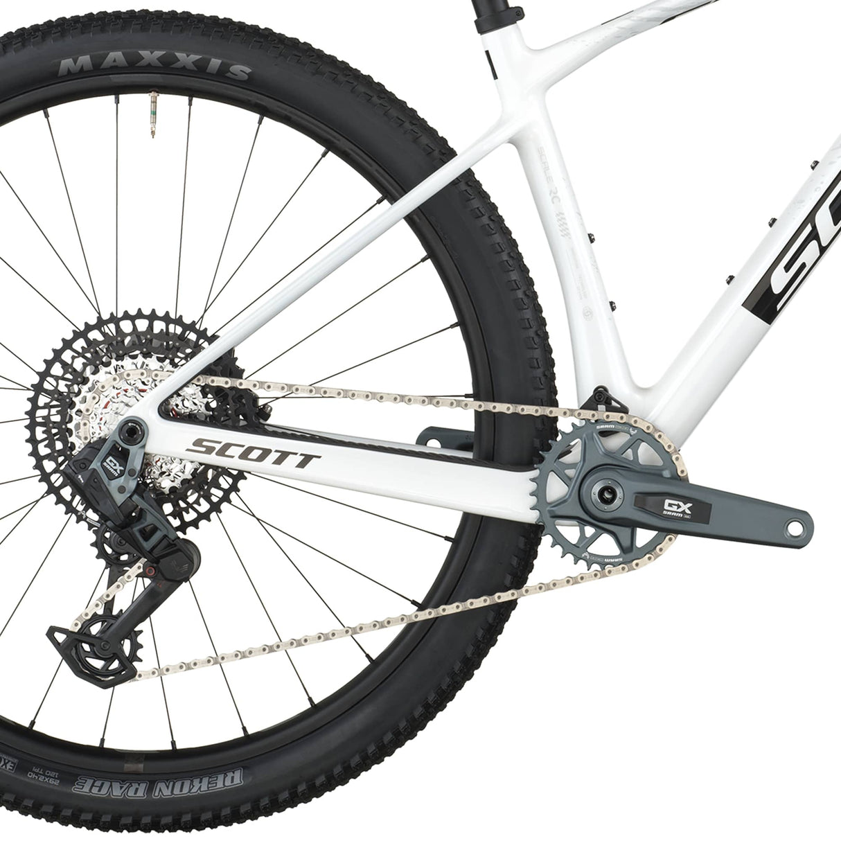 Scott Scale RC Team Issue - Bianco Scott
