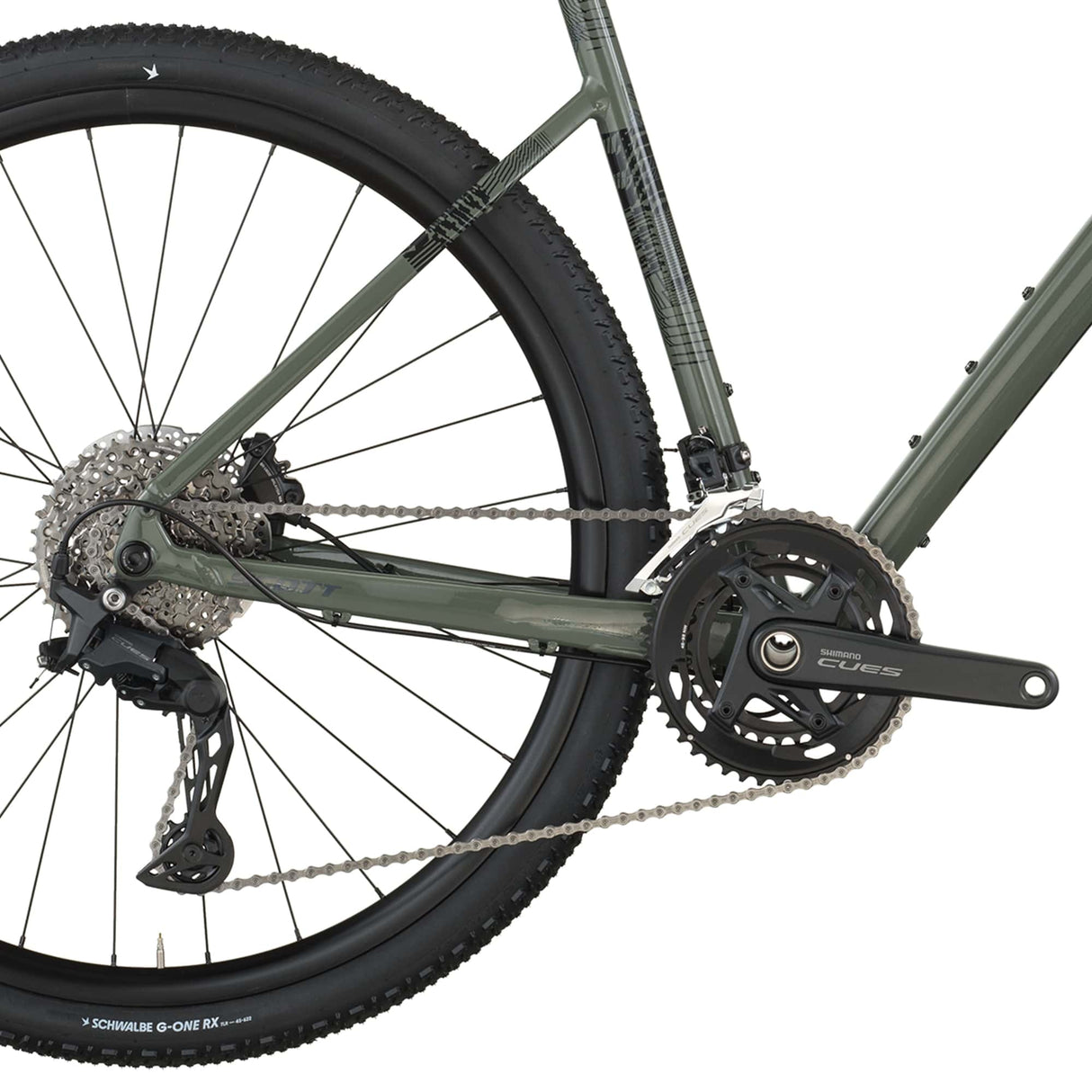 Scott Speedster Gravel 20 - Verde scuro Scott