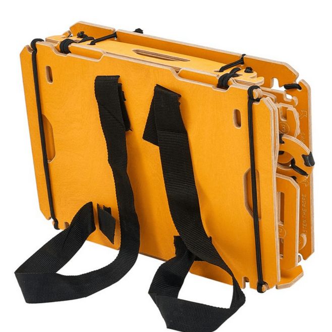 Rampa portatile Mtb Hopper Lite - Arancio - E