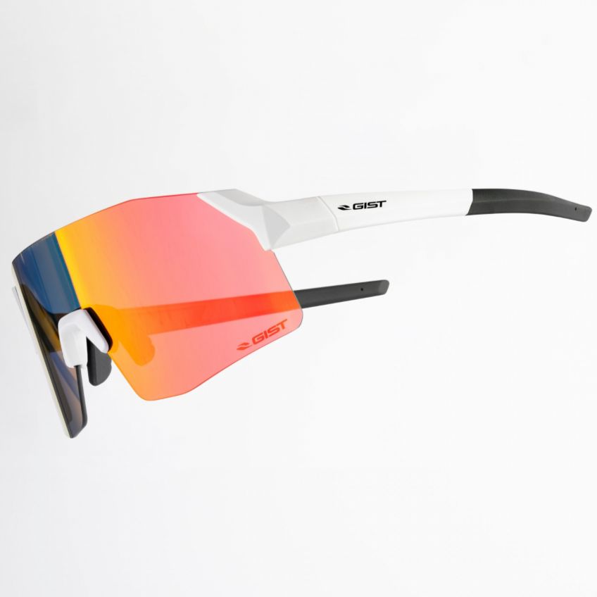 Occhiali Gist Rocket - Bianco rosso - C