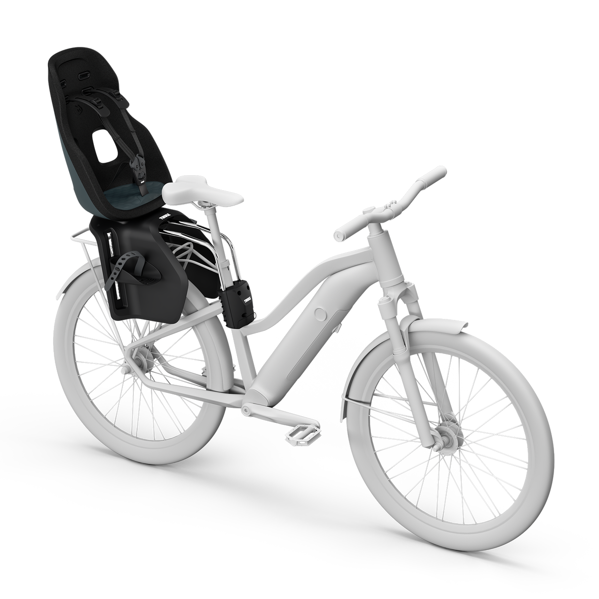 Sillita de bicicleta Thule Yepp 2 maxi frame mount 12041202 - Azul Thule