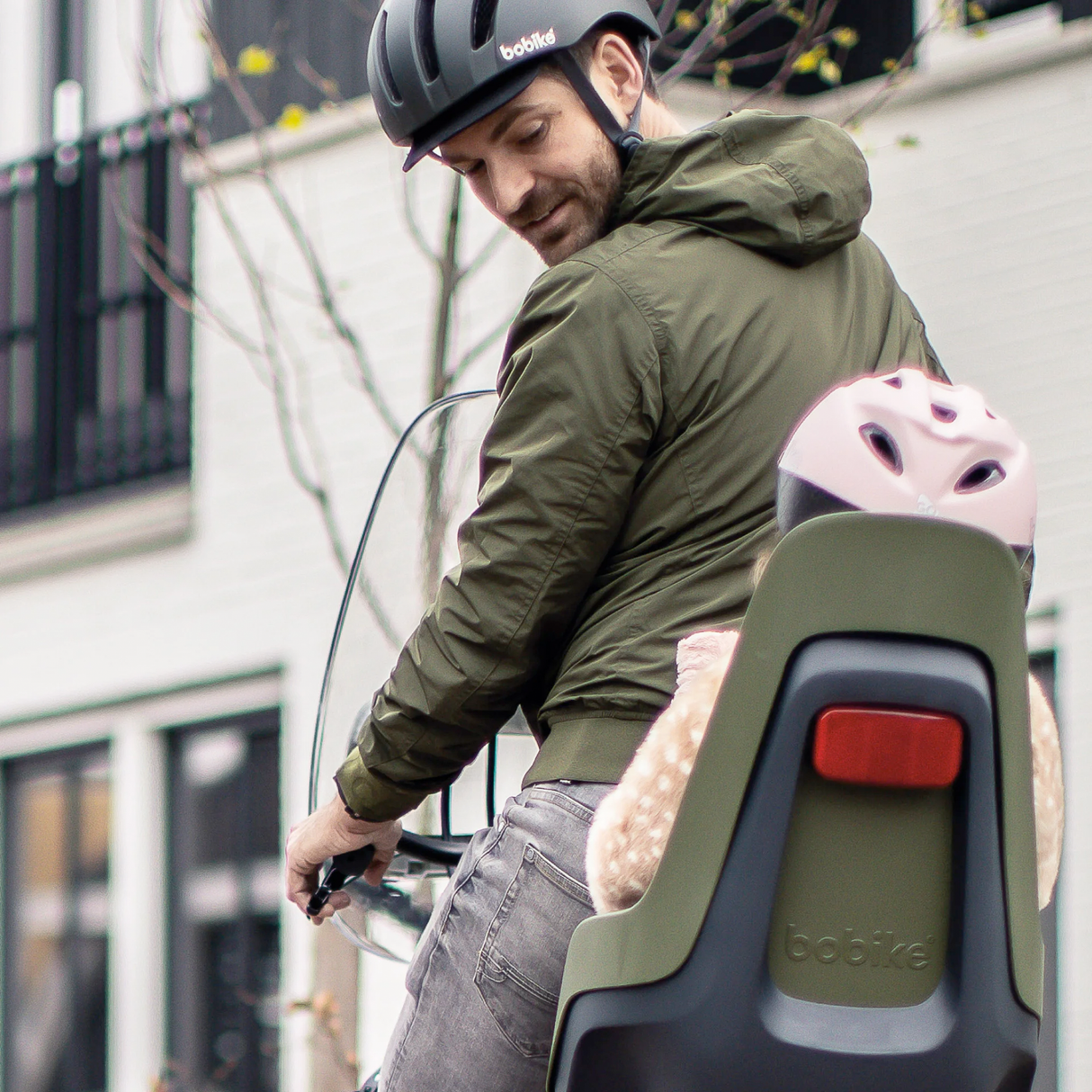 Seggiolino posteriore Bobike Maxi One - Verde Bobike