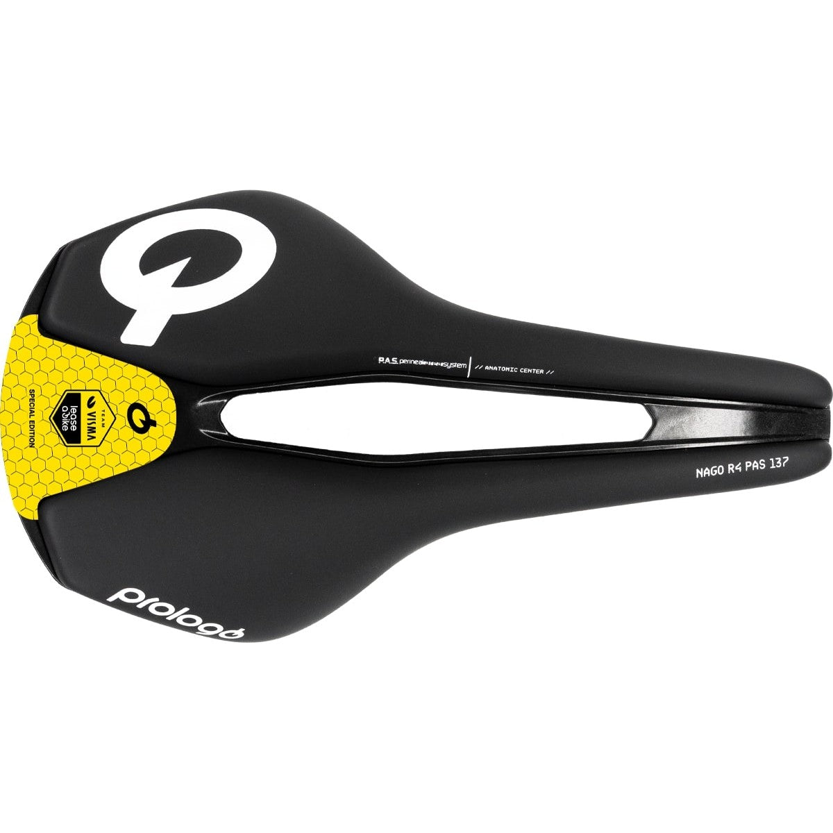 Sella Prologo Nago R4 Pas 147 Nack World Tour - Visma Lease a Bike Prologo