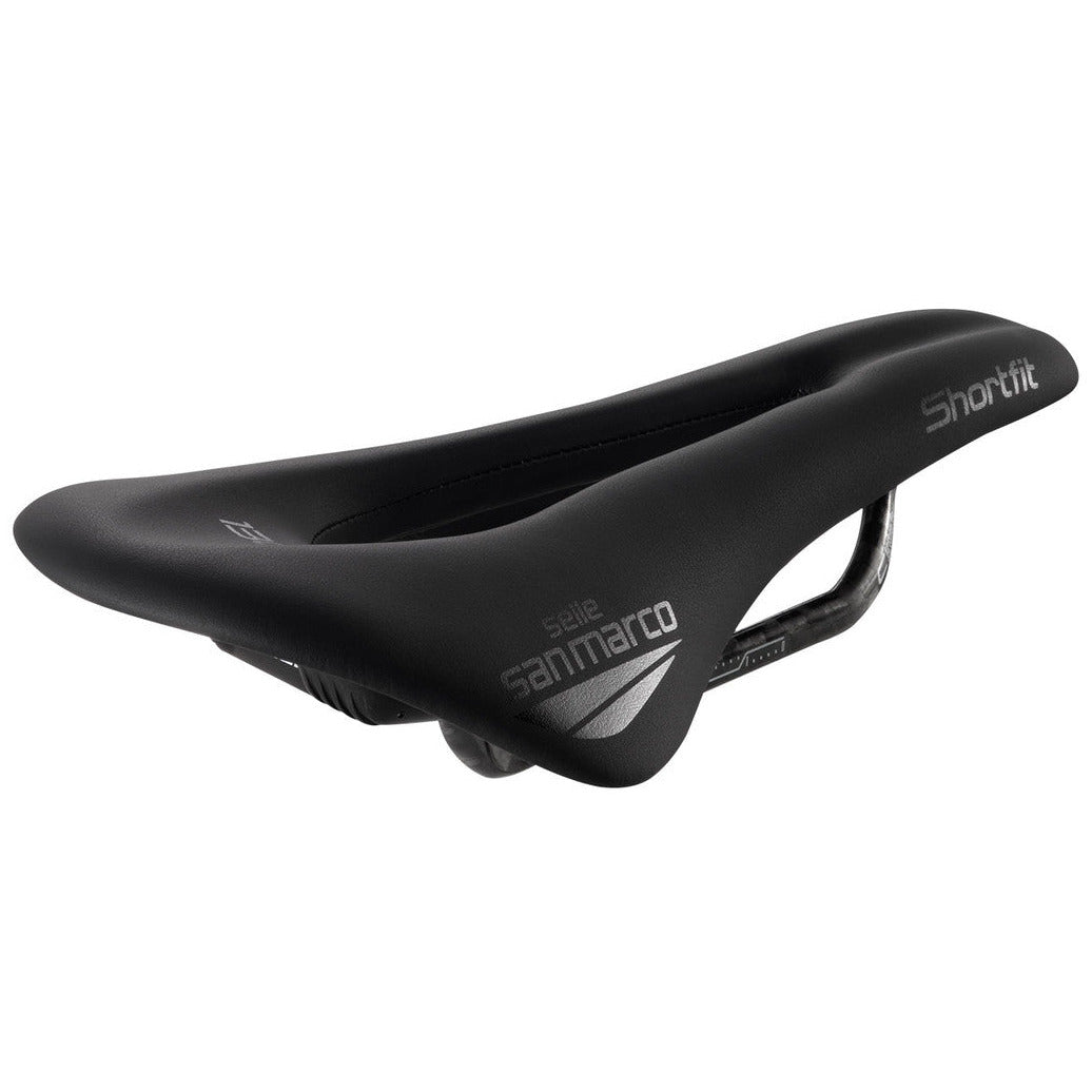 Sillín San Marco Shortfit 130 Carbon FX - Negro
