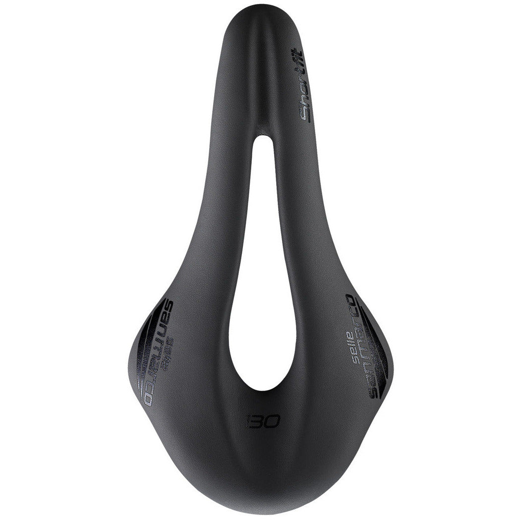 San Marco Shortfit 130 Dynamic Saddle - Black