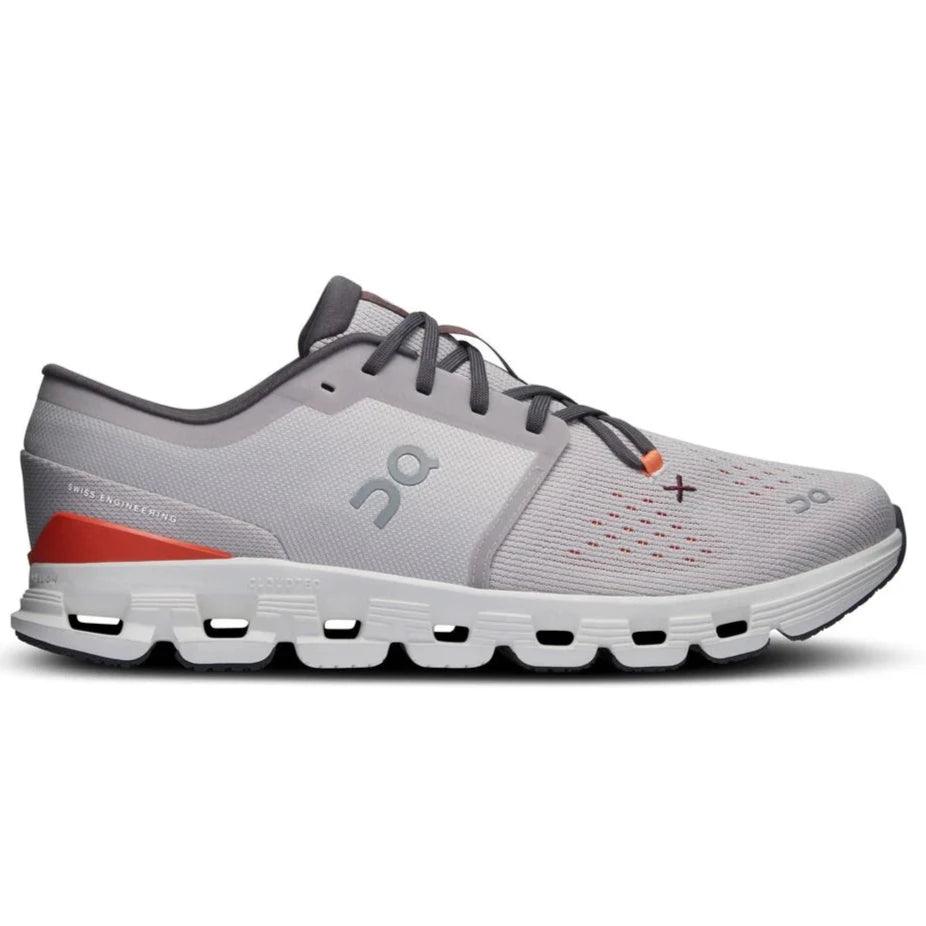 Scarpe On Cloud X 4 - Grigio arancio - D