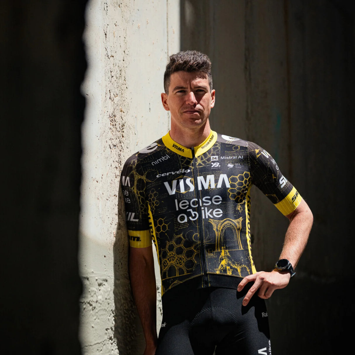 Maglia Team Visma Lease a bike 2026 The Architect Premium Aero - Tdf