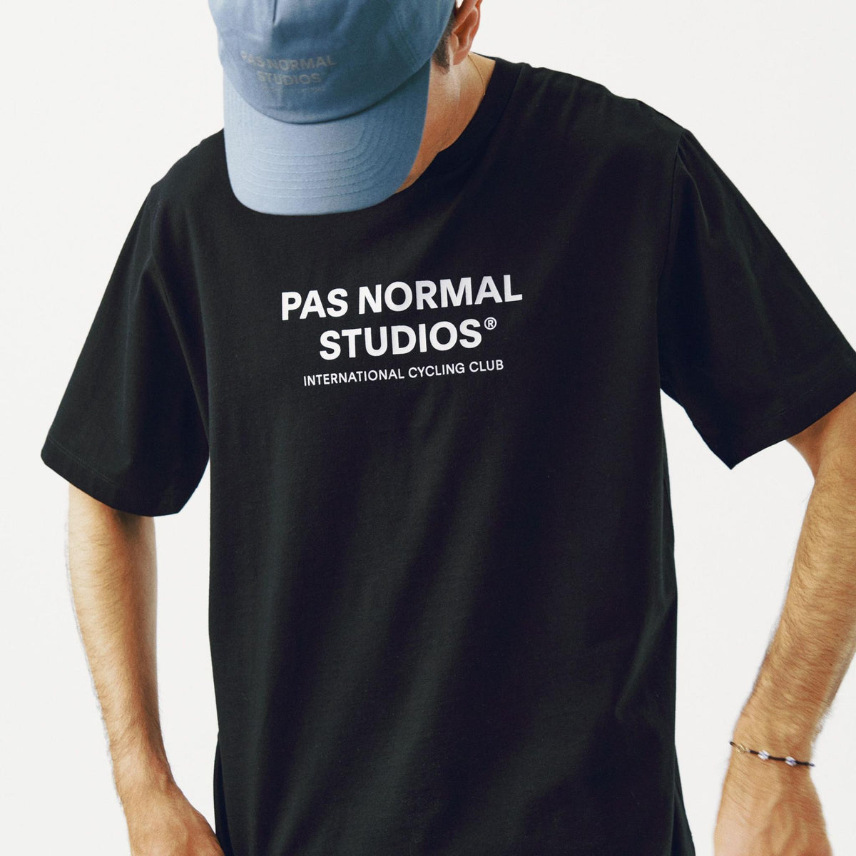 T-Shirt Pas Normal Studios Off-Race Logo - Nero Pas Normal Studios
