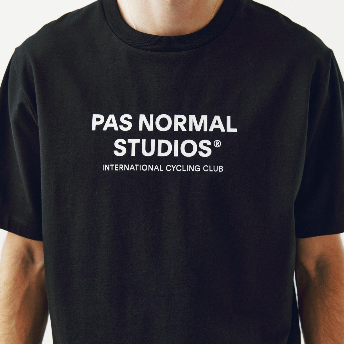 T-Shirt Pas Normal Studios Off-Race Logo - Nero Pas Normal Studios