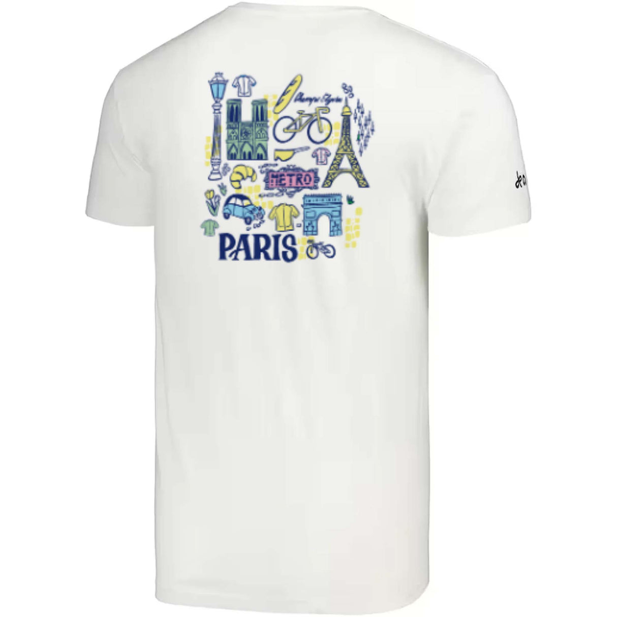 T-Shirt Tour de France Paris - Blanc