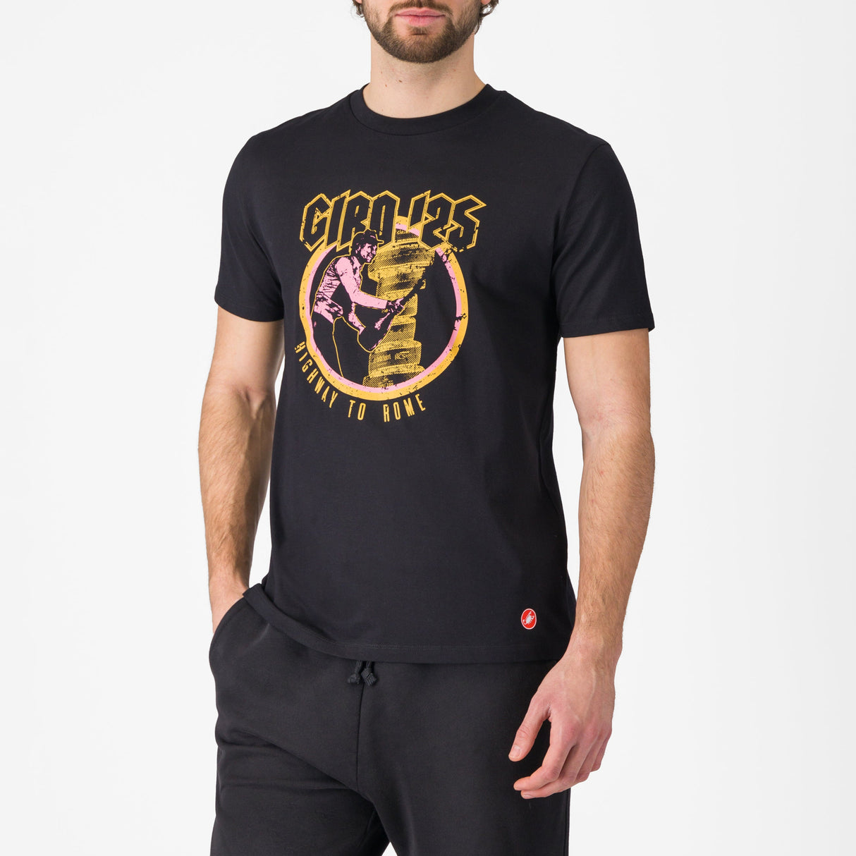 T-shirt Giro d'Italia - Highway To Rome Castelli