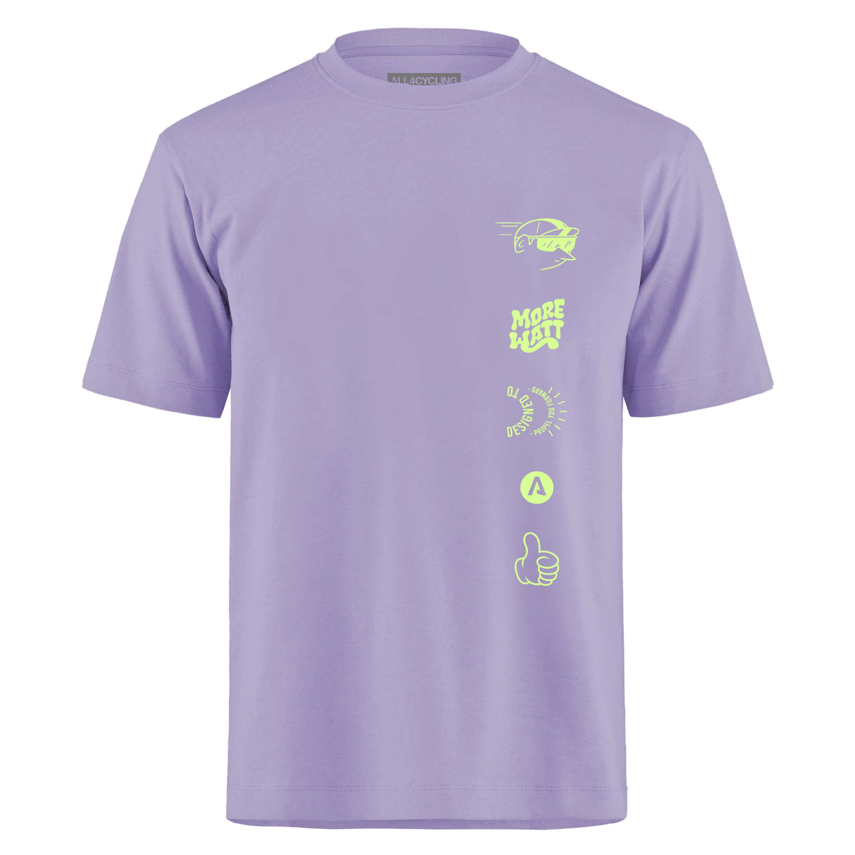 T-shirt More Watt - Lila
