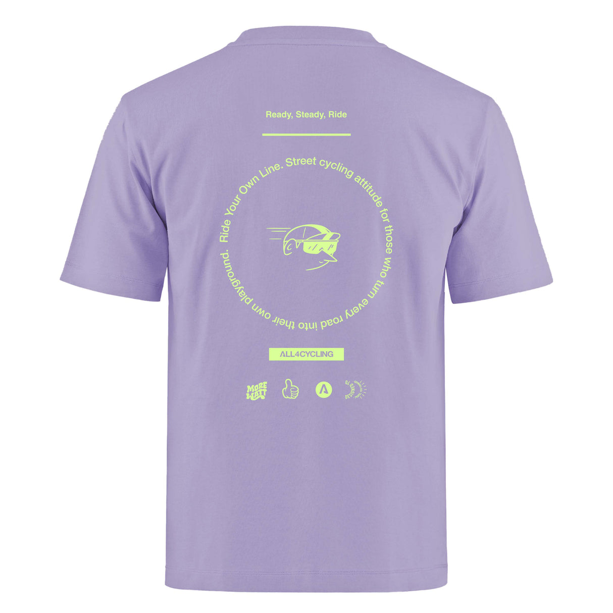 T-shirt More Watt - Lila