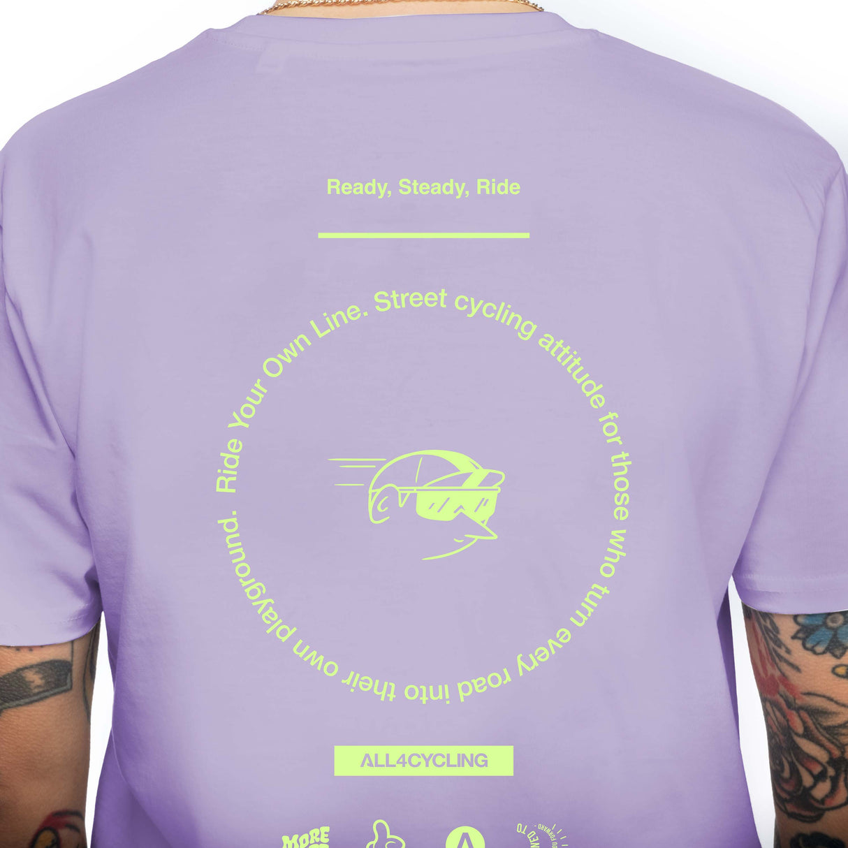T-shirt More Watt - Lila